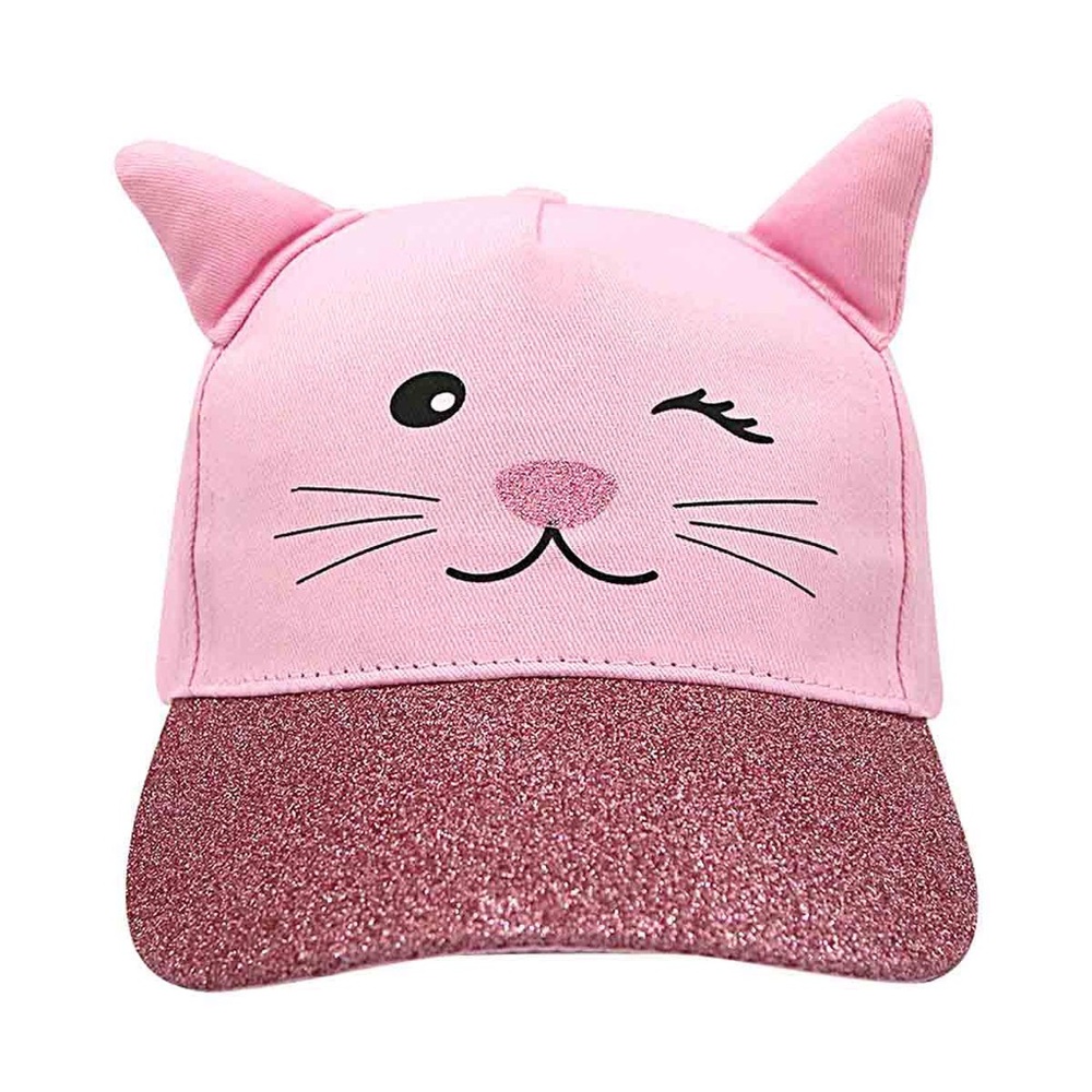 Girl’s Pink Cat Hat